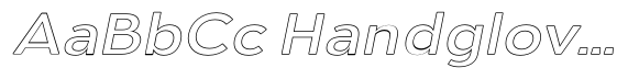 Aukim II Outline News Wide Italic image