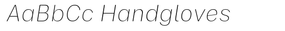 Eunabil Soft Thin Italic image