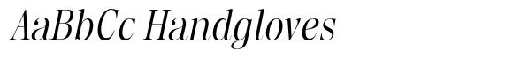 Regaris Plain Light Condensed Italic image