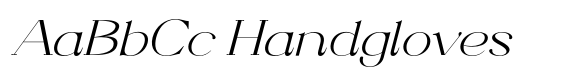 Elthia Italic font sample