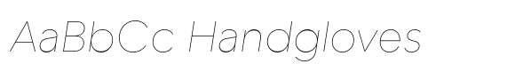 Olyford Alt Thin Italic image