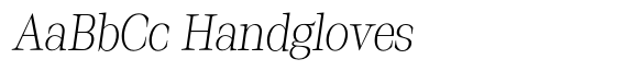 Stigsa Display Stigsa Grade ExtraLight Condensed Italic image
