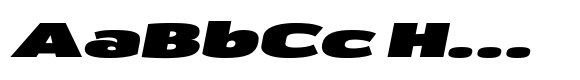 Kulutu Black UltraWide Italic image