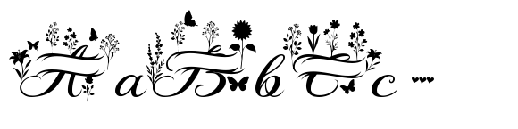 Davina Flower Monogram Regular image
