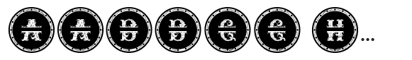 Relic Forest Island 3 Monogram circle black Simple image