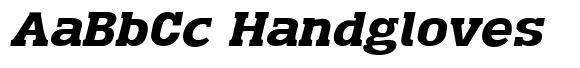 Gatron Extra Bold Semi Expanded Italic image