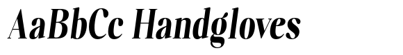 Polisha Reynold Soft Black Italic Extra Condensed image