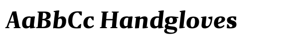 Gazeta Bold Italic image