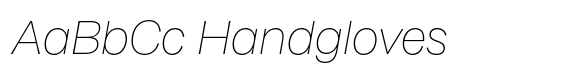Milligram Thin Italic image