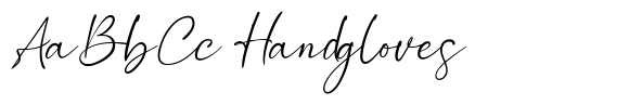 Hanabie Regular font sample