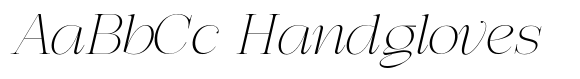 Effidhem Mevagen  Italic Sm Expa Regular image