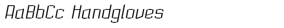 Acel Gothic Light Italic image