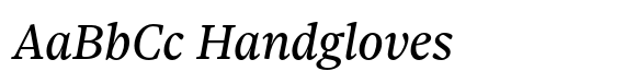 Sole Serif Text Regular Italic image