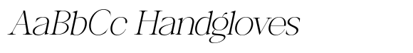 Canella Extra Light Italic image