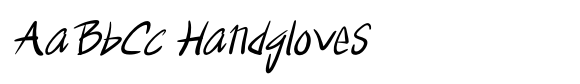 Metal rocker Italic font sample