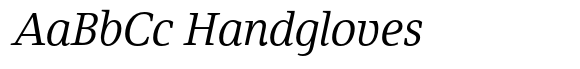Fiona Serif Regular Italic image