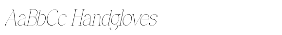 Anglica Serif Thin Ultra Condensed Slanted image