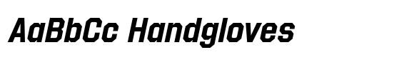Hattrick Italic Bold Condensed image