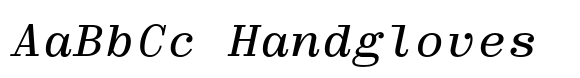 Tecla Bold Italic font sample