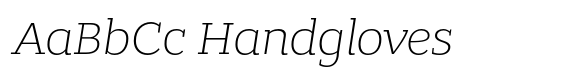 Bandera Pro Light Italic image