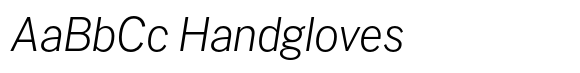 PG Gothique Light Italic image