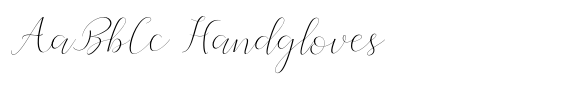 Silluettes font sample