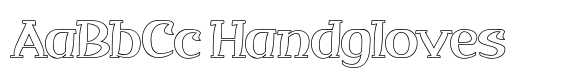 Qituen Outline font sample