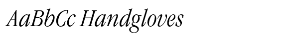 Garamond Nova Pro Condensed Light Italic image