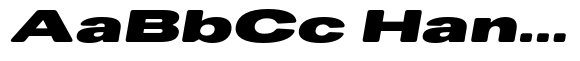 Dean Soft Wide Black Italic image