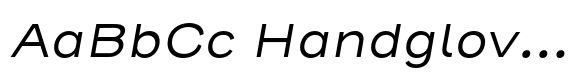 Henderson Sans Regular Italic image