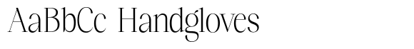Callbro Regular font sample
