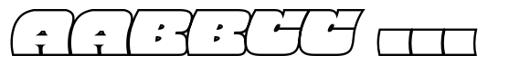 Barred Sans Outline image