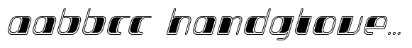 Jakone Inline Italic image