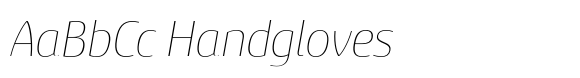 Sancoale Gothic Extended Thin Italic image