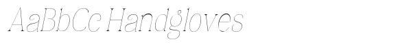 Eritza Thin Condensed Italic image