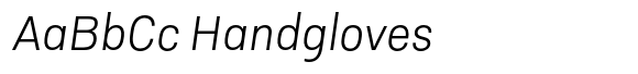 Godfrey Extralight Italic image