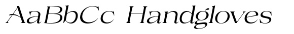 Volkys Serif Extra Light Italic Expanded image