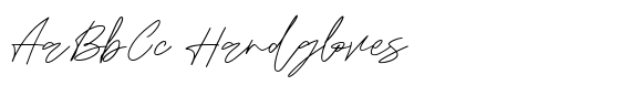 Hendrie Signature font sample
