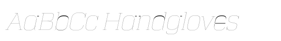 Calypso E Hairline Italic image