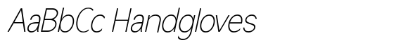 Nira Nara Thin Semi Condensed Slanted image