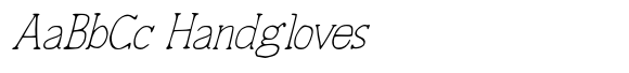 Gain And Reverb Thin Oblique font sample