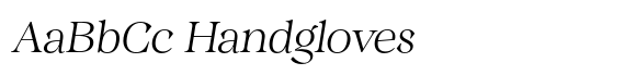 Quirlone Extra Light Italic image
