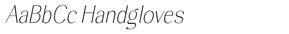 Gergion  Thin Semi Condensed Slant image