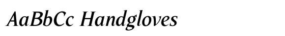 Fenoom Italic Semi Bold font sample