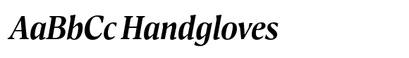 Antonia H1 SemiBold Italic image