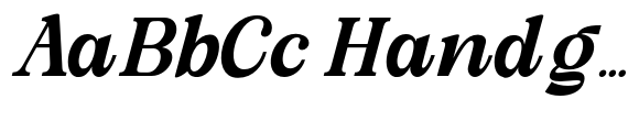 The Edition Nineties Italic Italic image