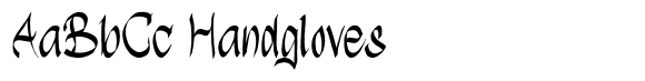 Gothy Black Brush font sample
