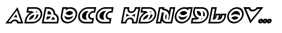 Milwaukee Groove - Bold Italic image