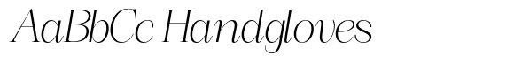 Angelons Extra Light Semi Expanded Italic image