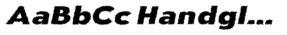 Aukim II Distort Extra Bold Exp Italic image